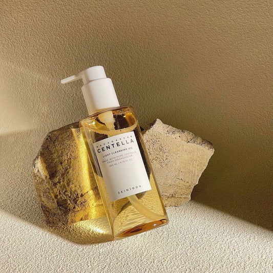 SKIN1004 Centella Light Cleansing Oil - Korean Gentle Double Face Cleanser