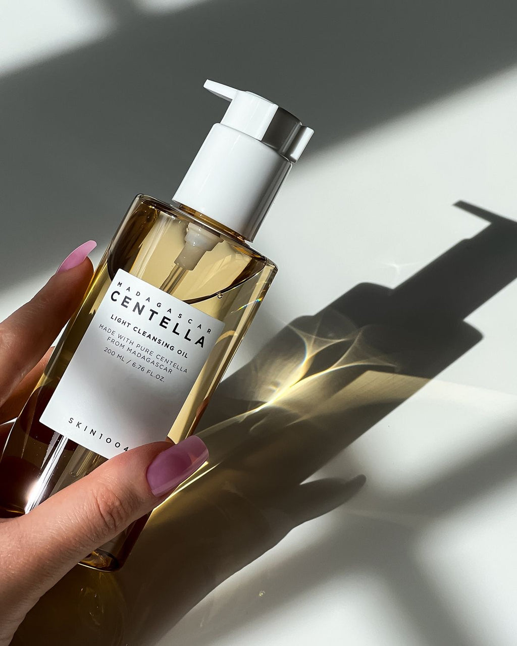 SKIN1004 Centella Light Cleansing Oil - Korean Gentle Double Face Cleanser